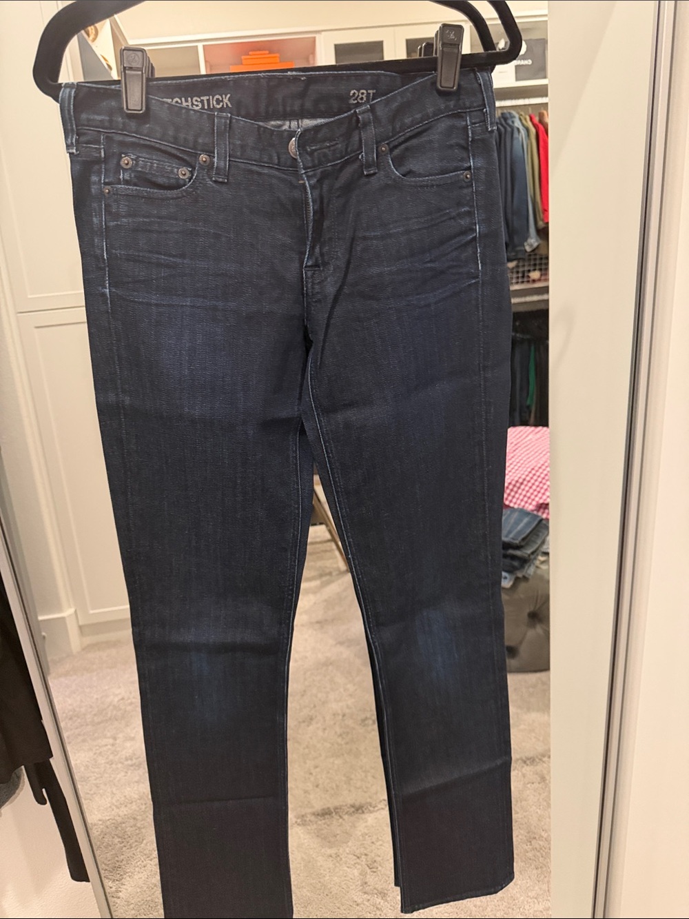 J. Crew Women's Skinny Jeans in Dark Indigo